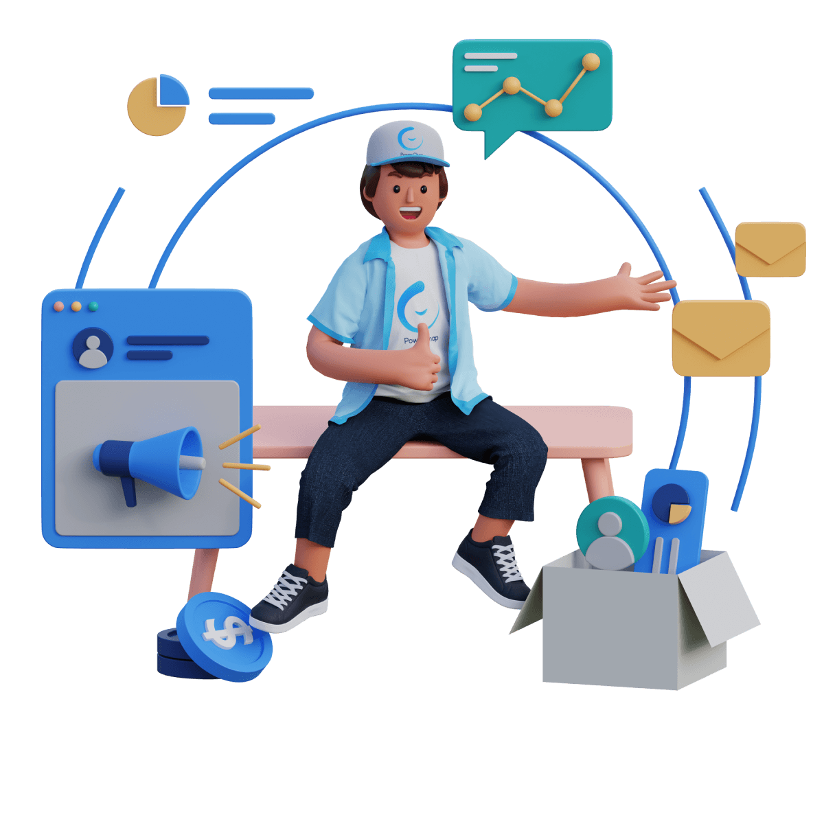 marketing illustration